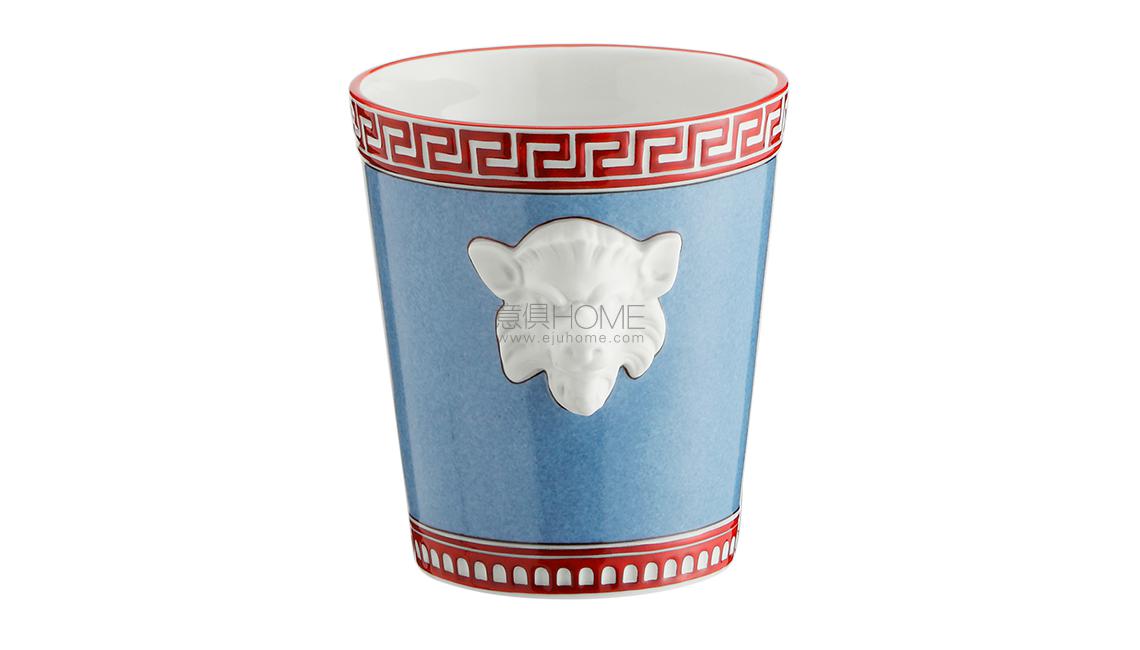 VASO CON LUPO杯子