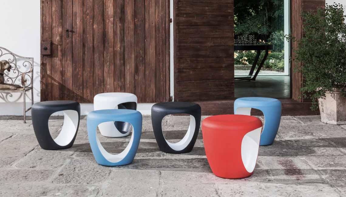 Pebble Pouf凳子