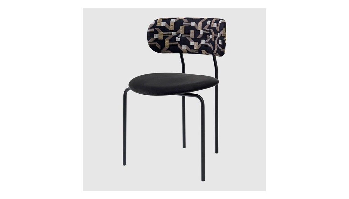 GUBICoco Dining Chair in Dedar Pachisi & Velluto椅子
