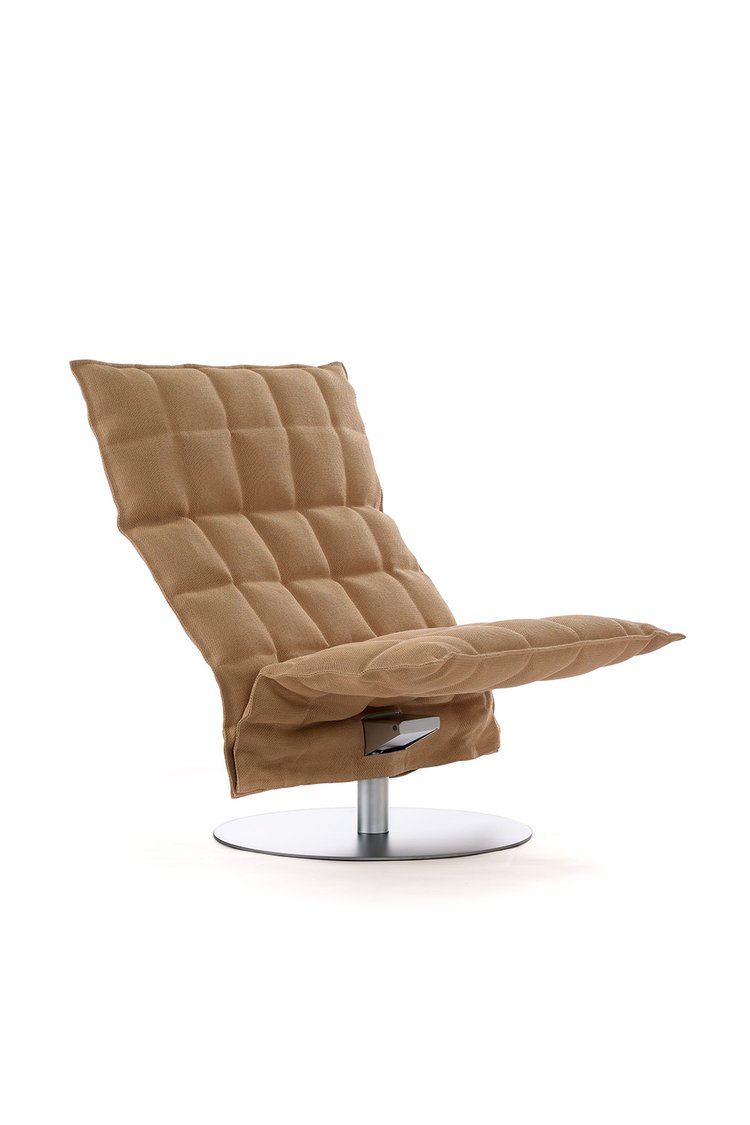 WOODNOTESWIDE SWIVEL K CHAIR WITH PLATE BASE转椅
